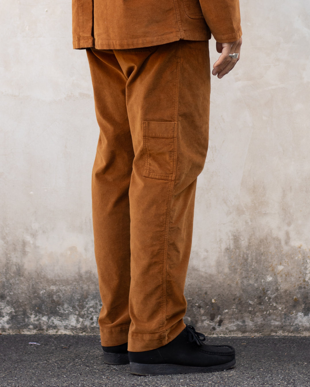 Aberlour Pant In Tobacco Cotton Moleskin