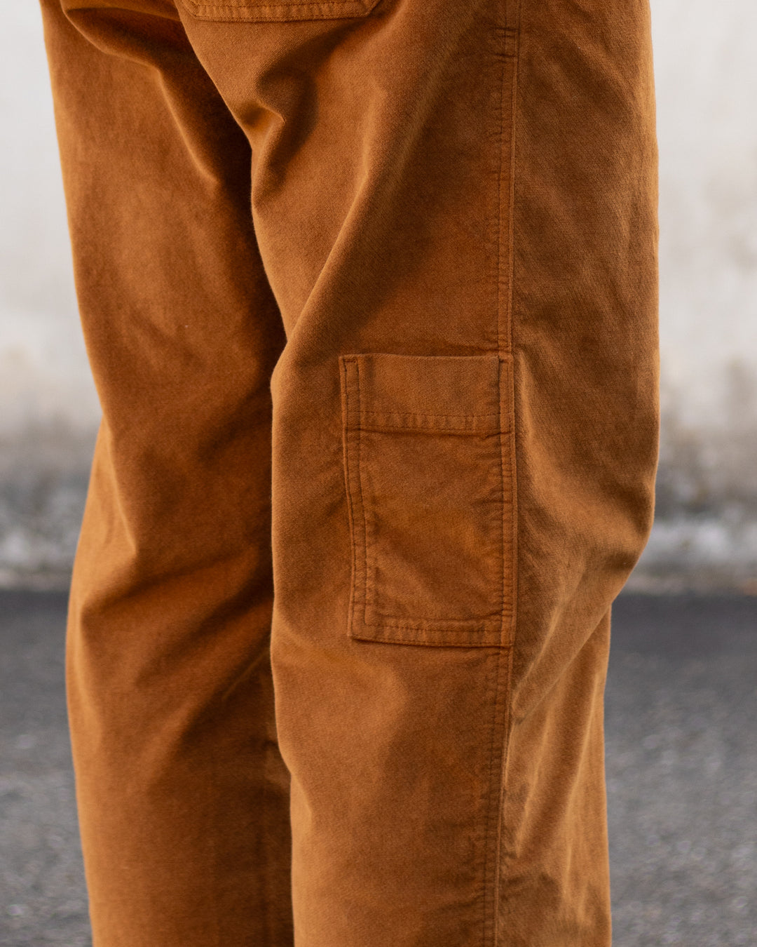 Aberlour Pant In Tobacco Cotton Moleskin