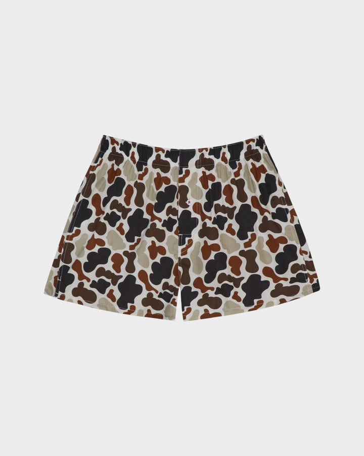 Organic Cotton Boxer Duck Camo Cow