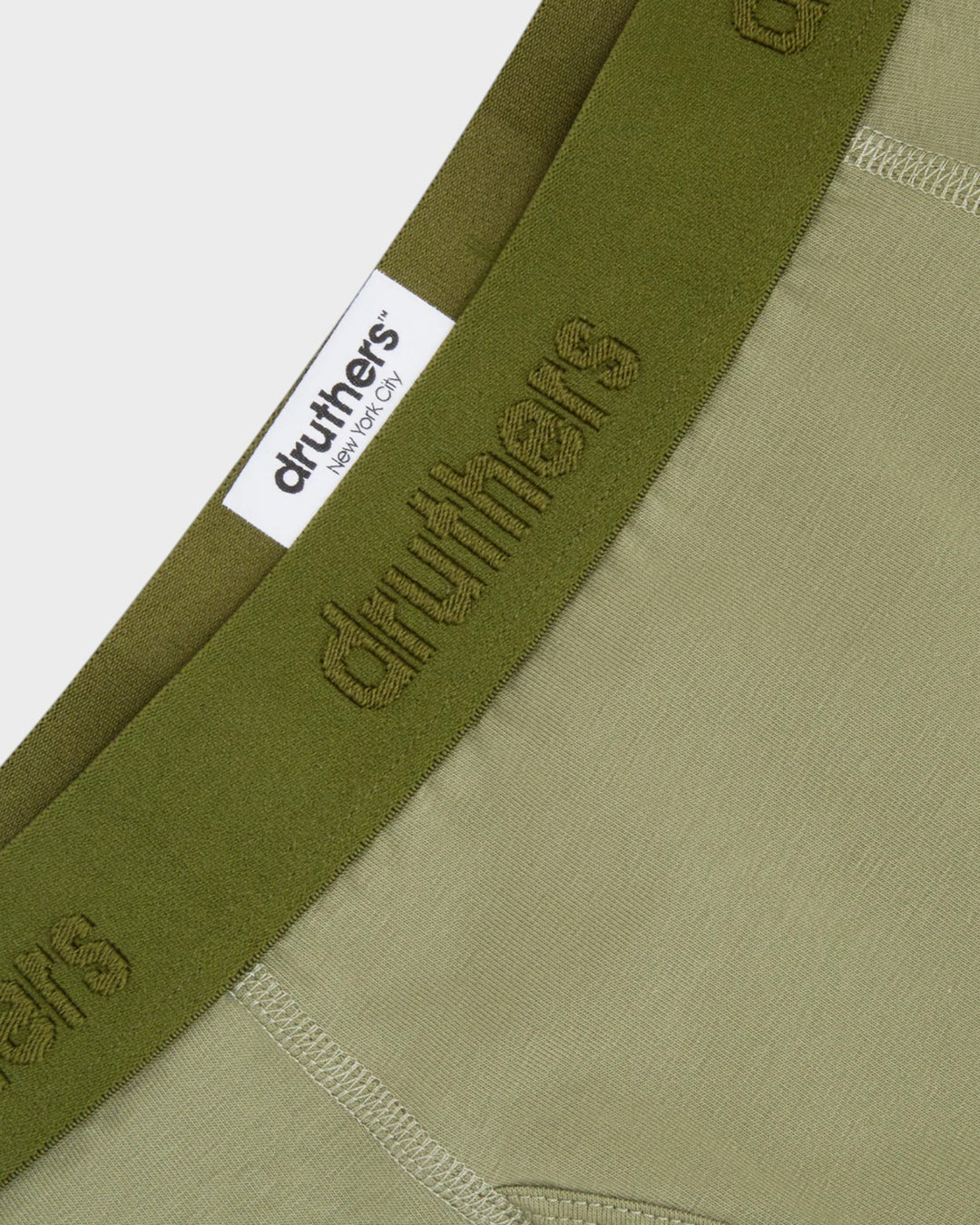 Organic Cotton Boxer Briefs Dusty Olive