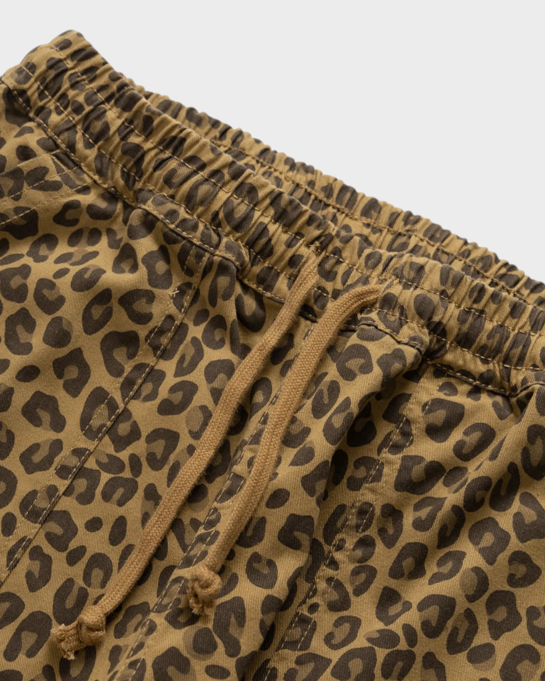 Patterned Chef Pants Brown Leopard