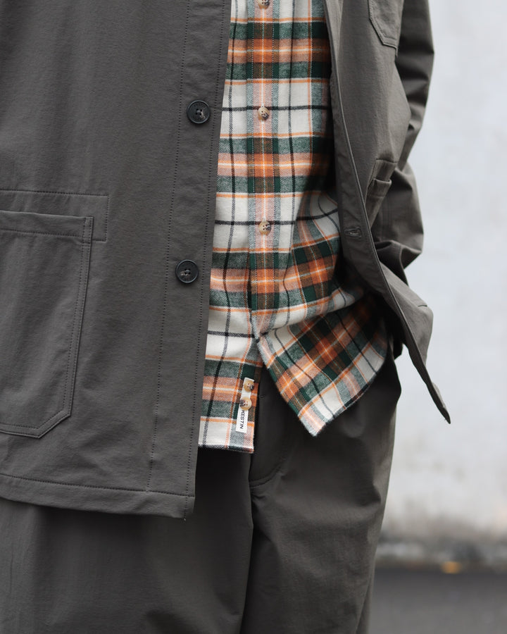 Port Jacket In Slate CORDURA 4-Way Stretch Nylon