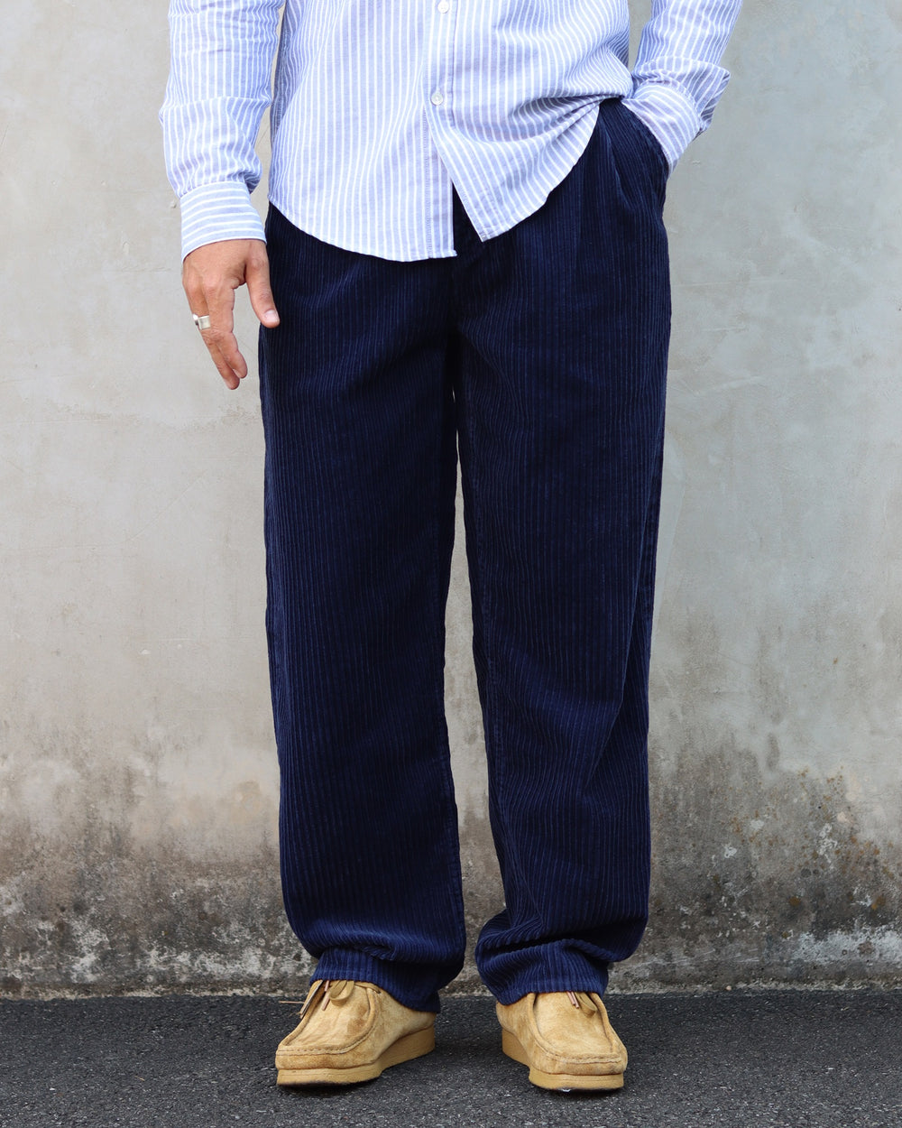 Bamba Pant Maritime Blue Garment Washed