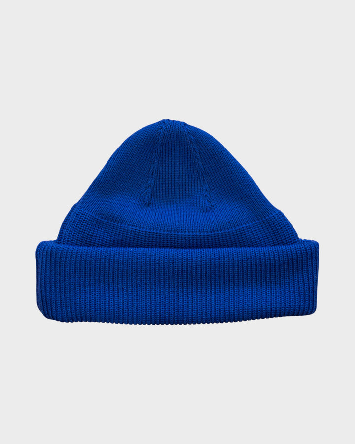 Bonnet Torpille Bleu Roy 100% laine mérinos