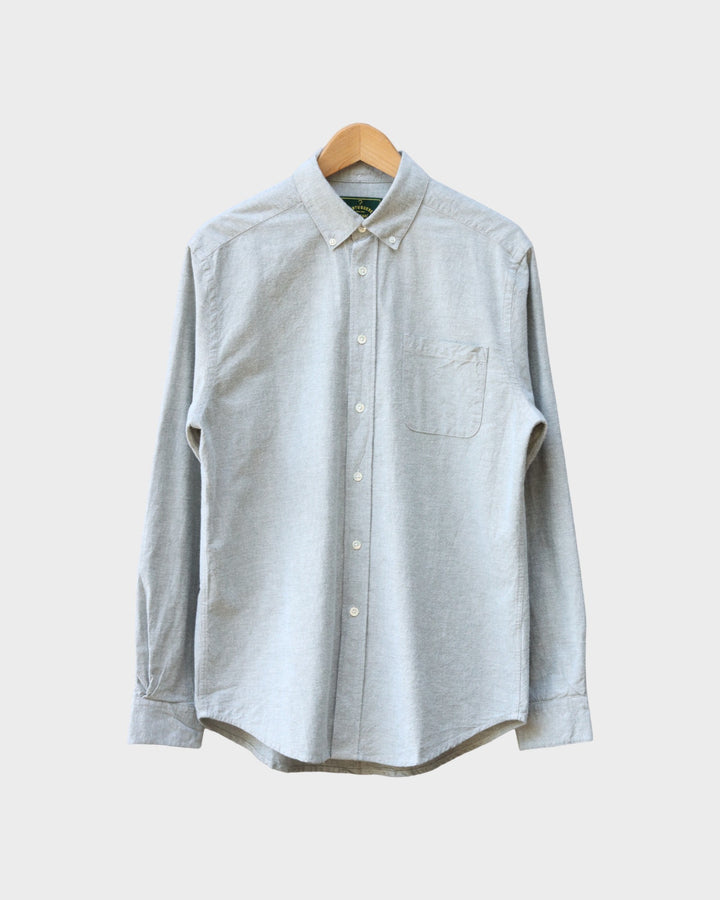 Brushed Oxford Shirt Moss Green