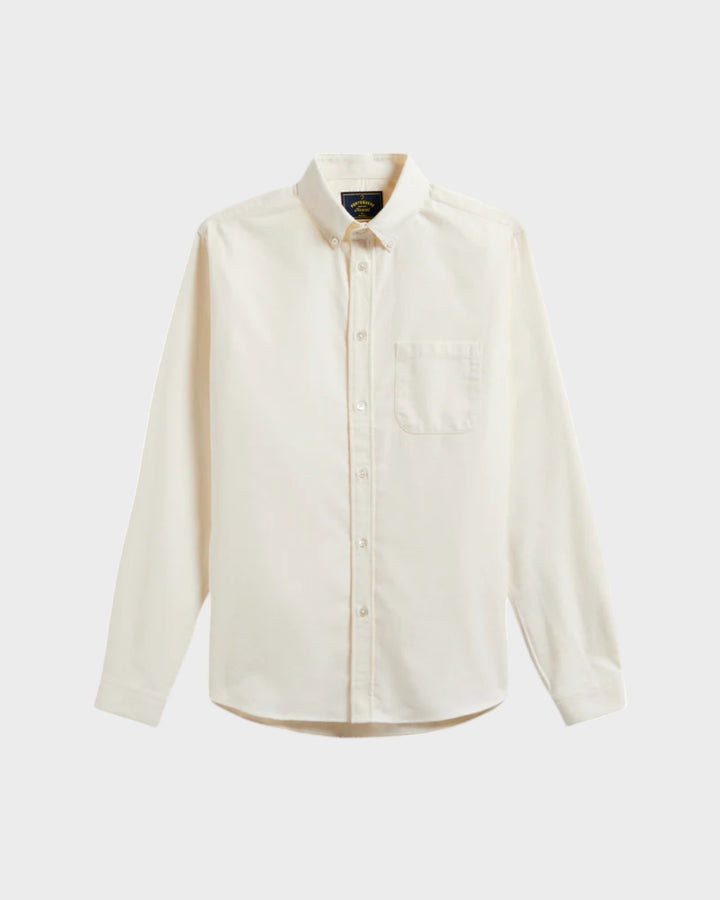 Brushed Oxford Shirt Ecru