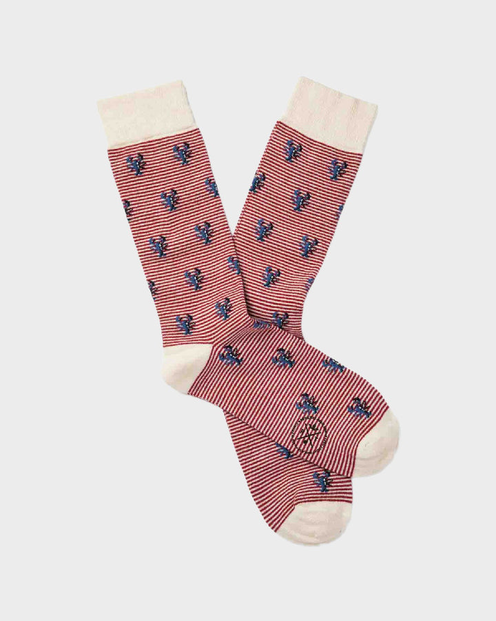 Chaussettes Homard Rouge
