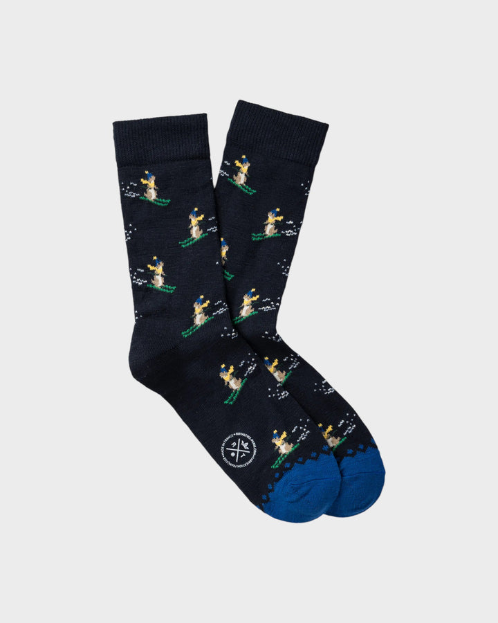 Chaussettes Biscotte Marine