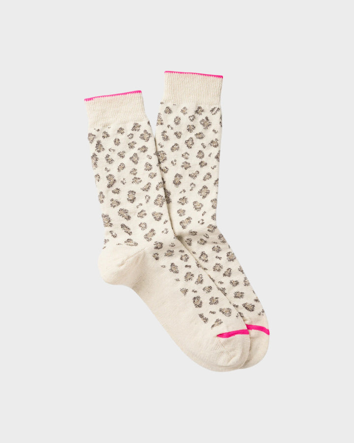 Chaussettes Leo Naturel Fluo