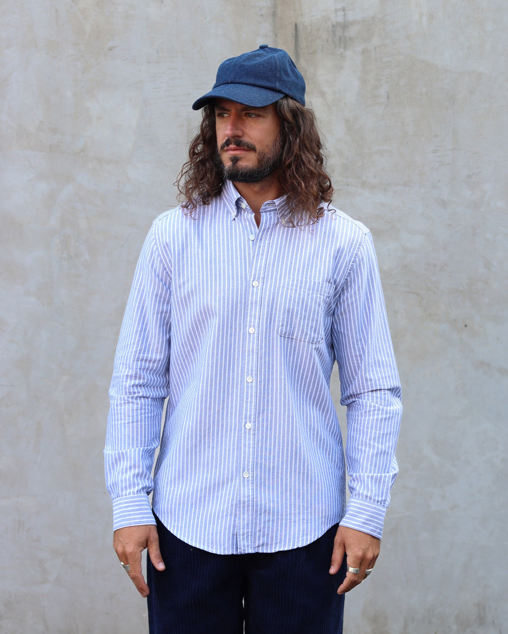 Belavista Stripe Shirt Blue