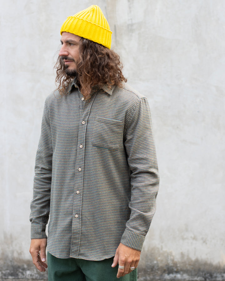 Dylan Plaid Flannel Shirt Multicolore