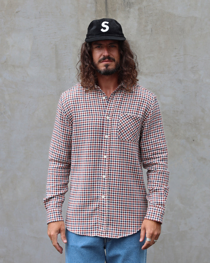 Vigmar Yarn Dyed Plaid Shirt