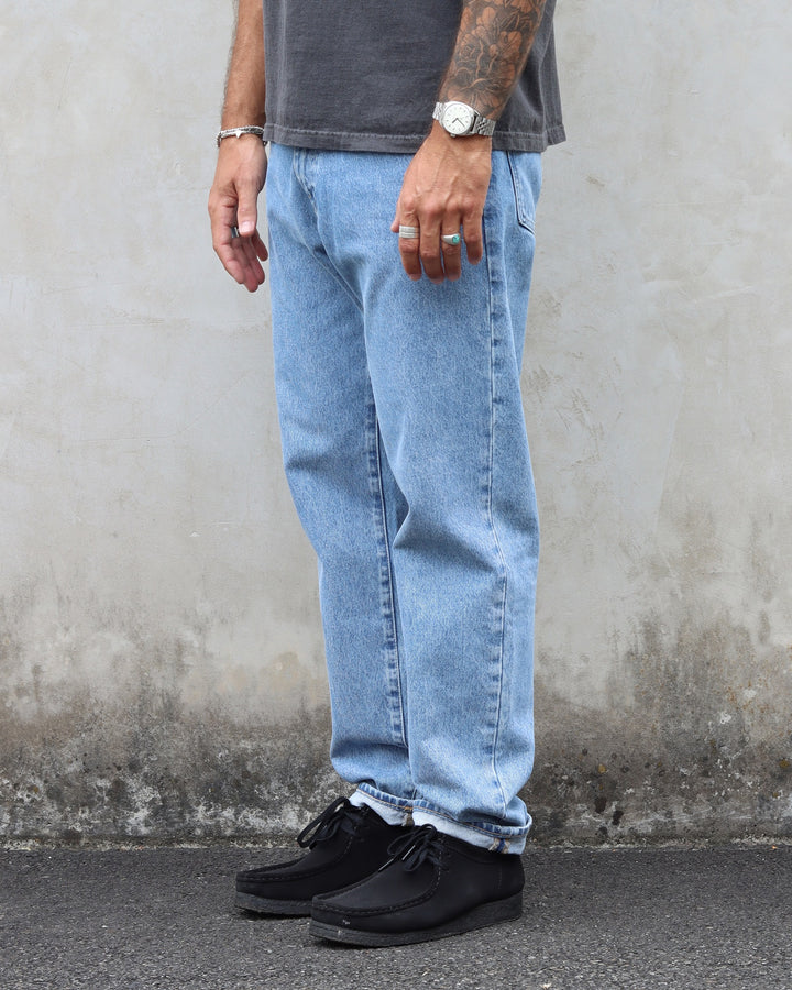 Cosmos Pant Blue Heavy Bleach Wash