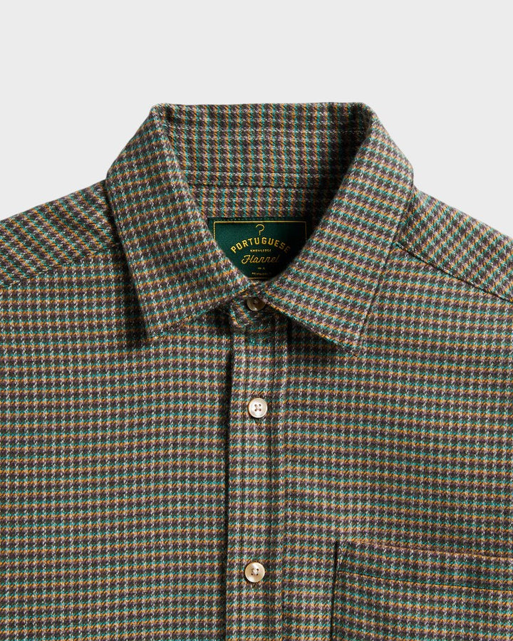 Dylan Plaid Flannel Shirt Multicolore