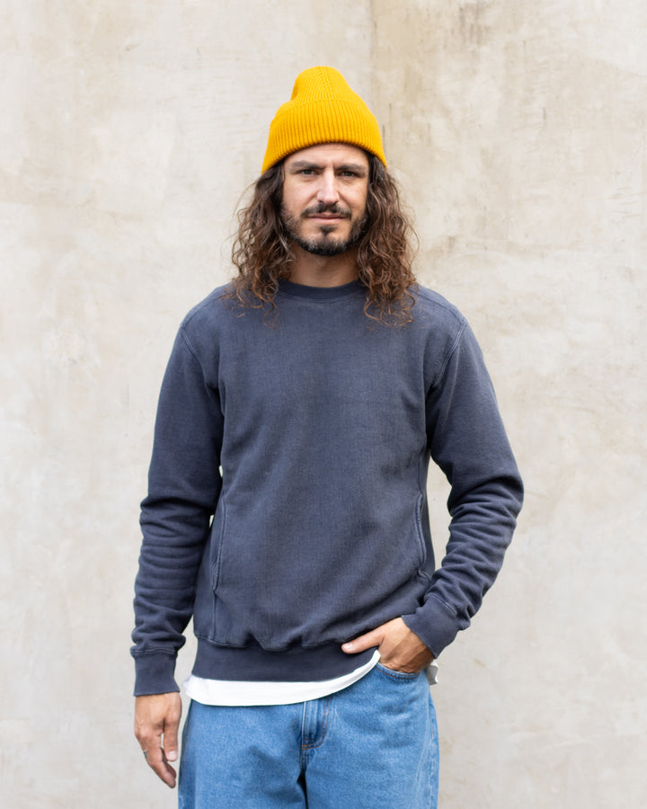 Heavy Crew Sweat P-Navy