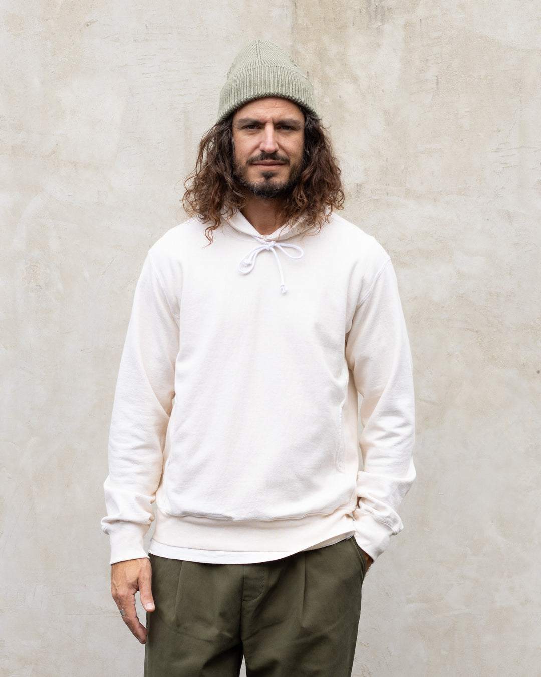 Heavy Pullover Hood Sweat P-Natural