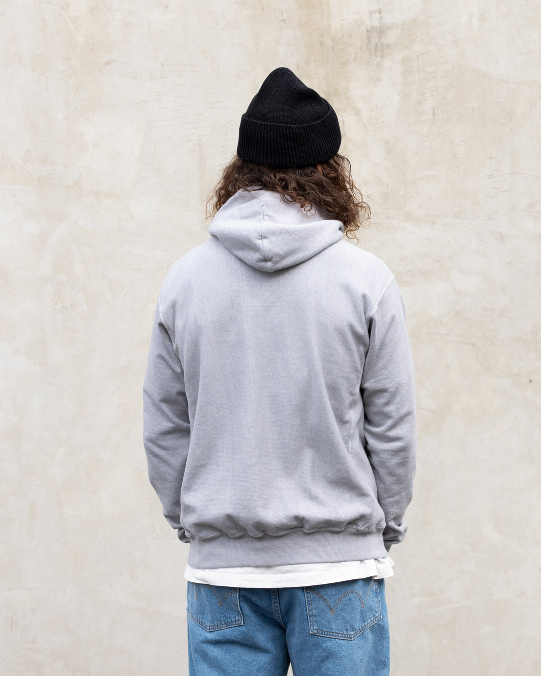 Heavy Pullover Hood Sweat P-Ash