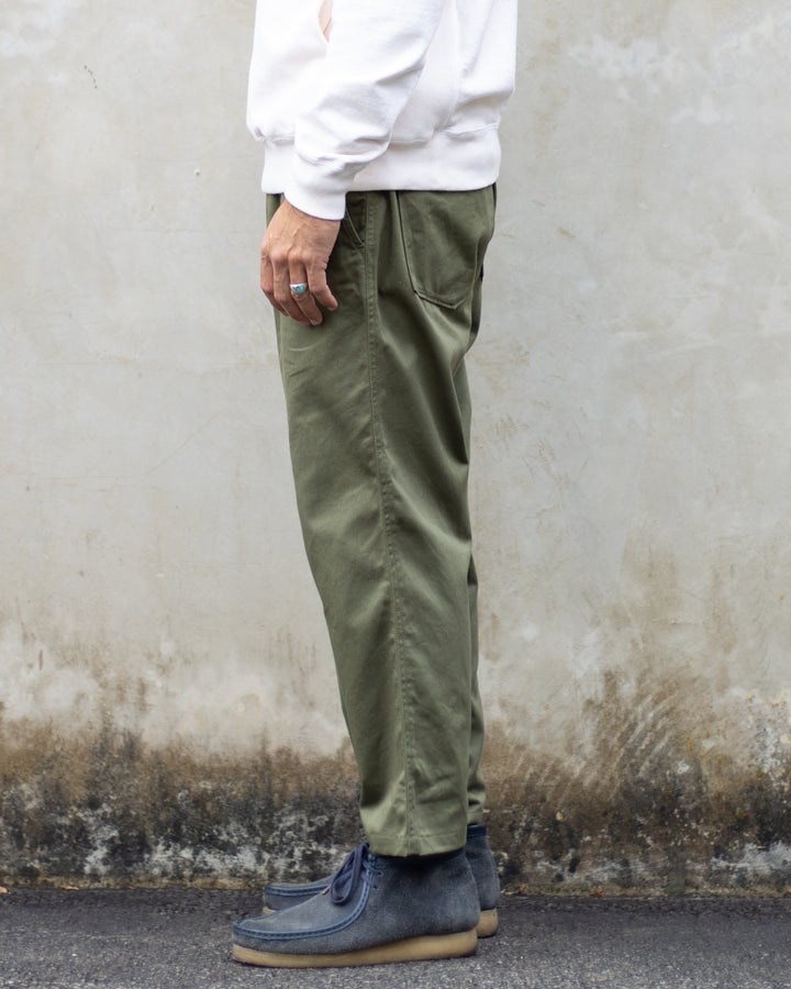 Hi Water Trouser Light Olive Twill