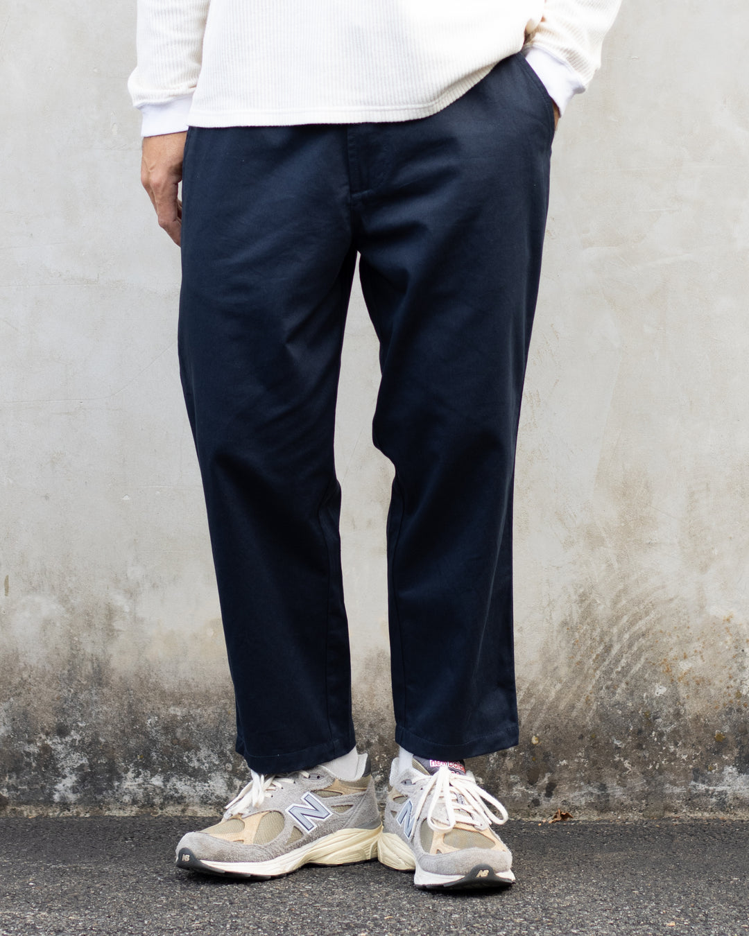 Hi Water Trouser Navy Twill