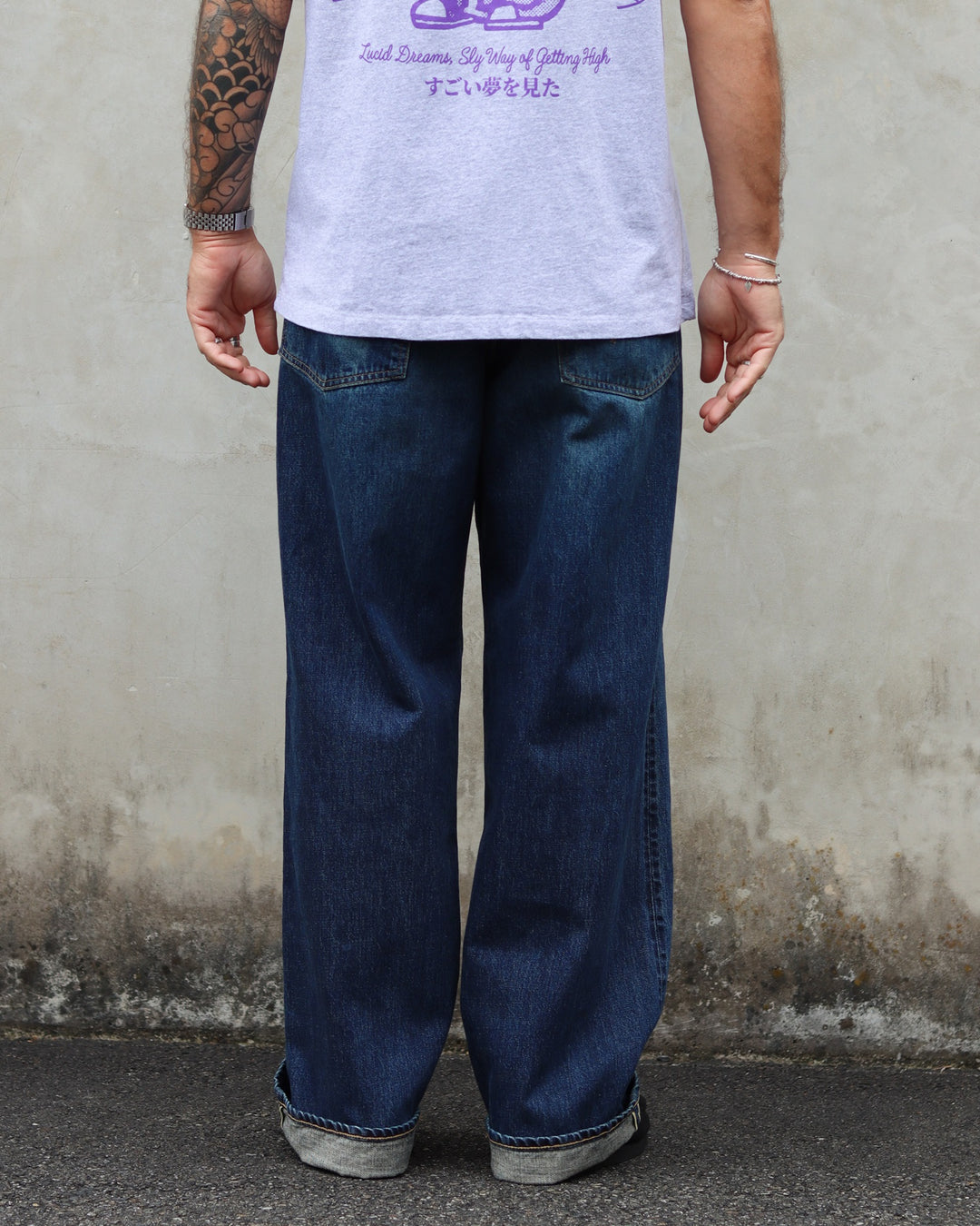 Jeans Wide Kaihara Rainbow selvedge