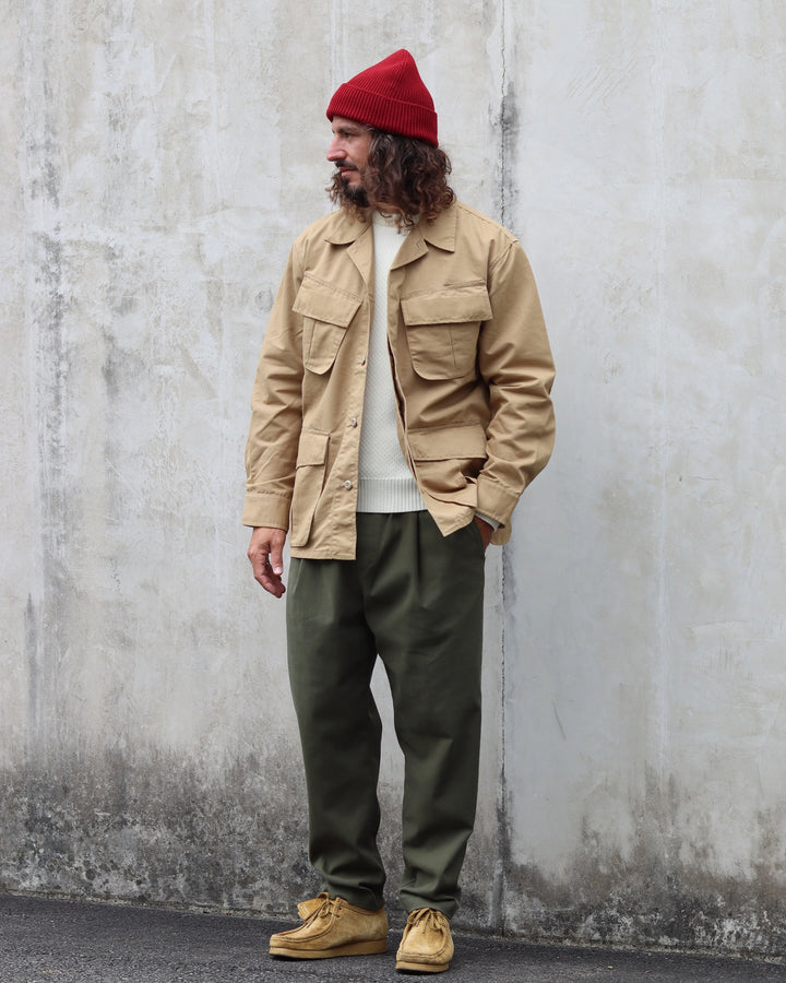 Jungle Jacket Brushed Polytech Sand