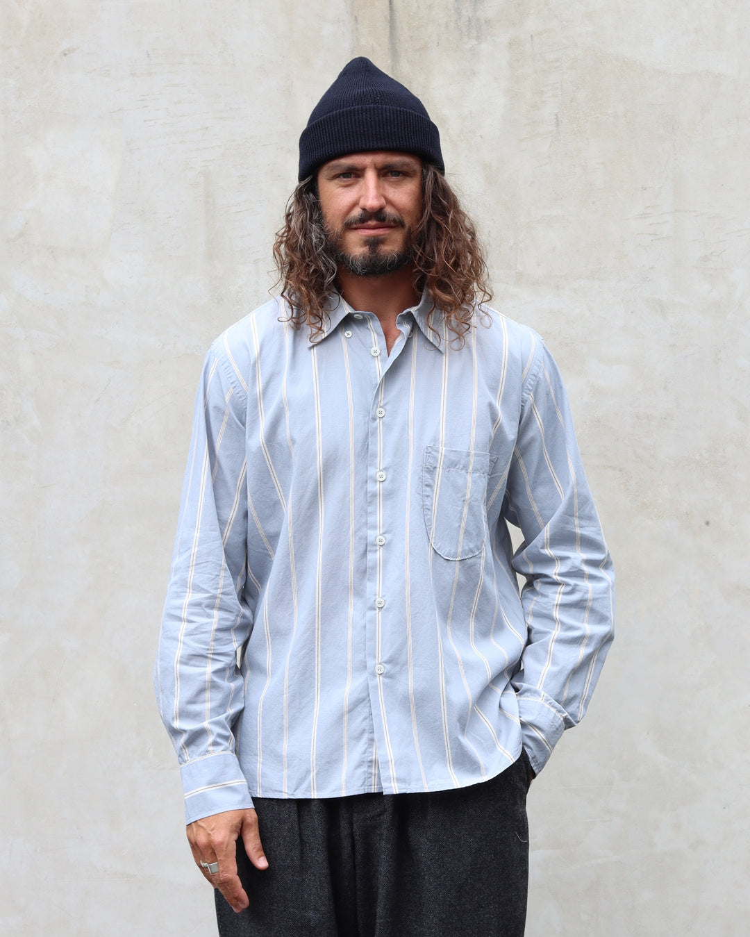 Lazy Day Shirt Sydney Stripe Blue