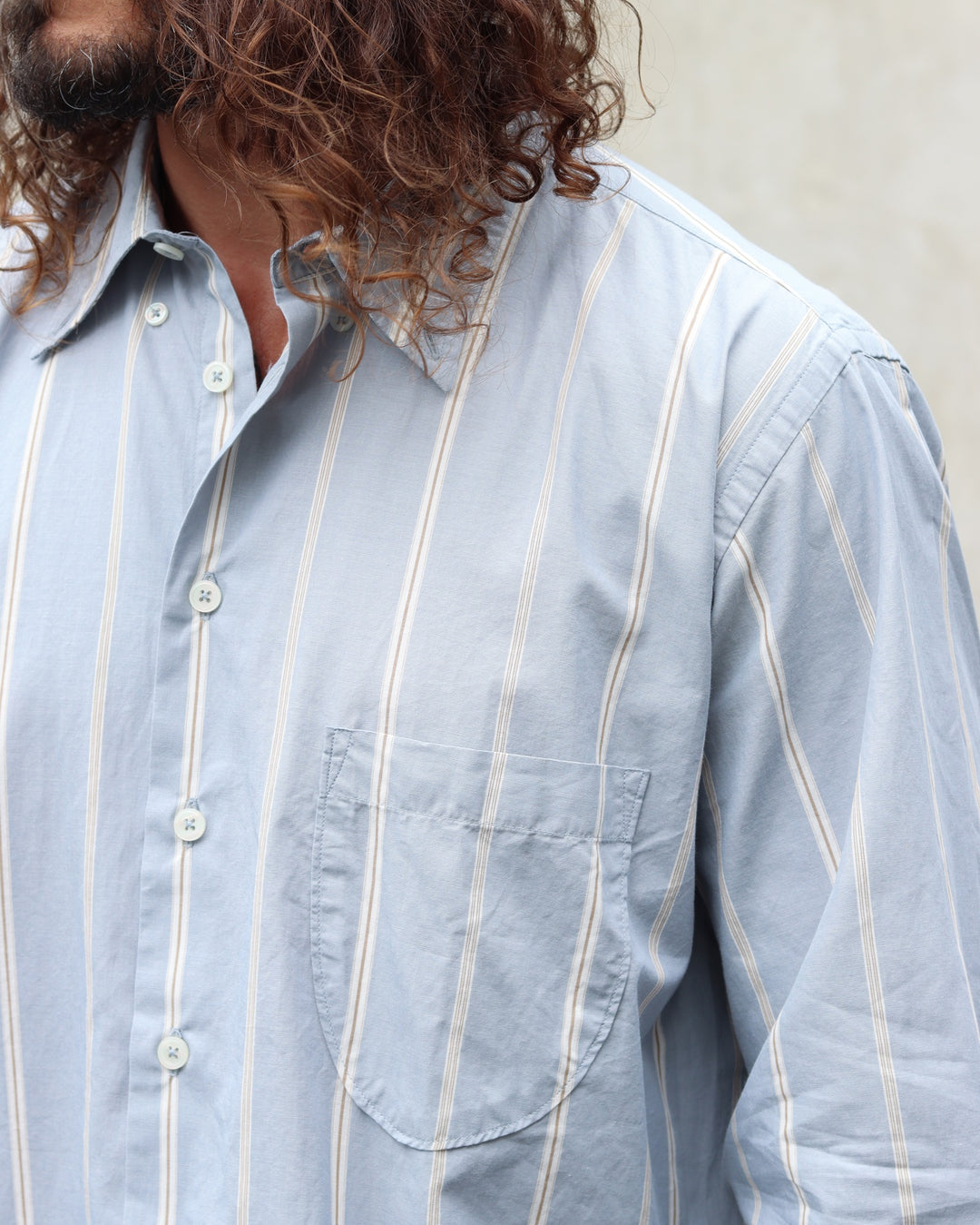 Lazy Day Shirt Sydney Stripe Blue