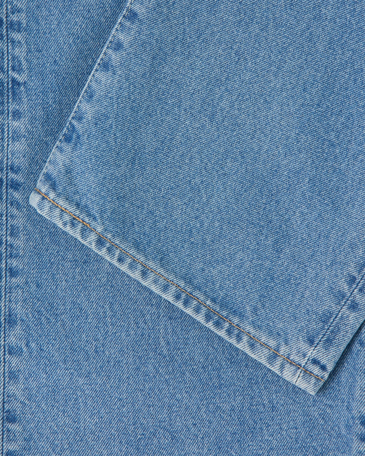 Jeans Loose Kaihara Blue Light Used