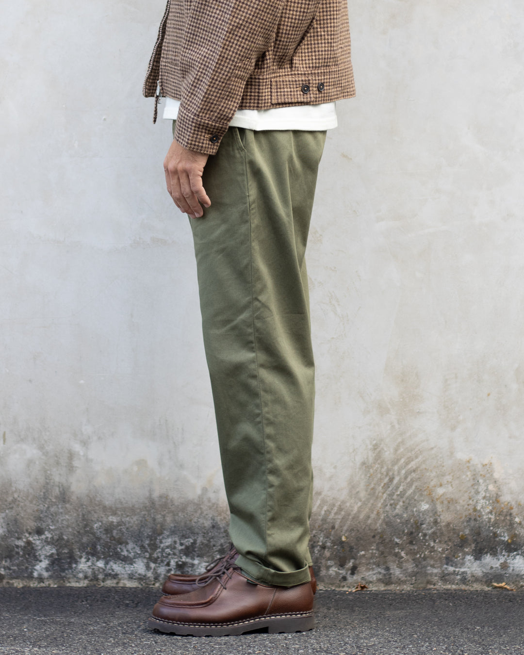 Military Chino Light Olive Twill