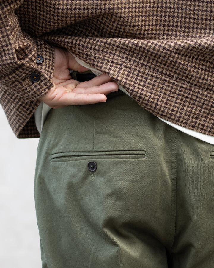 Military Chino Light Olive Twill