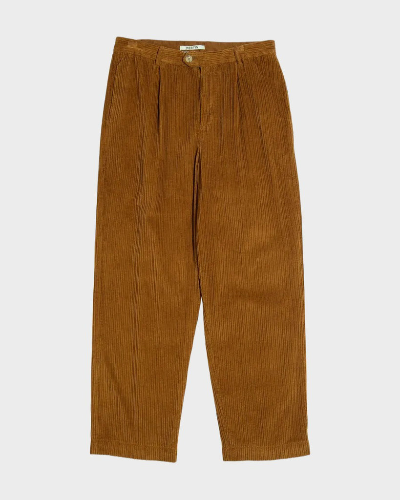 Pantalón Kestin Wick de pana tabaco – Drapeur