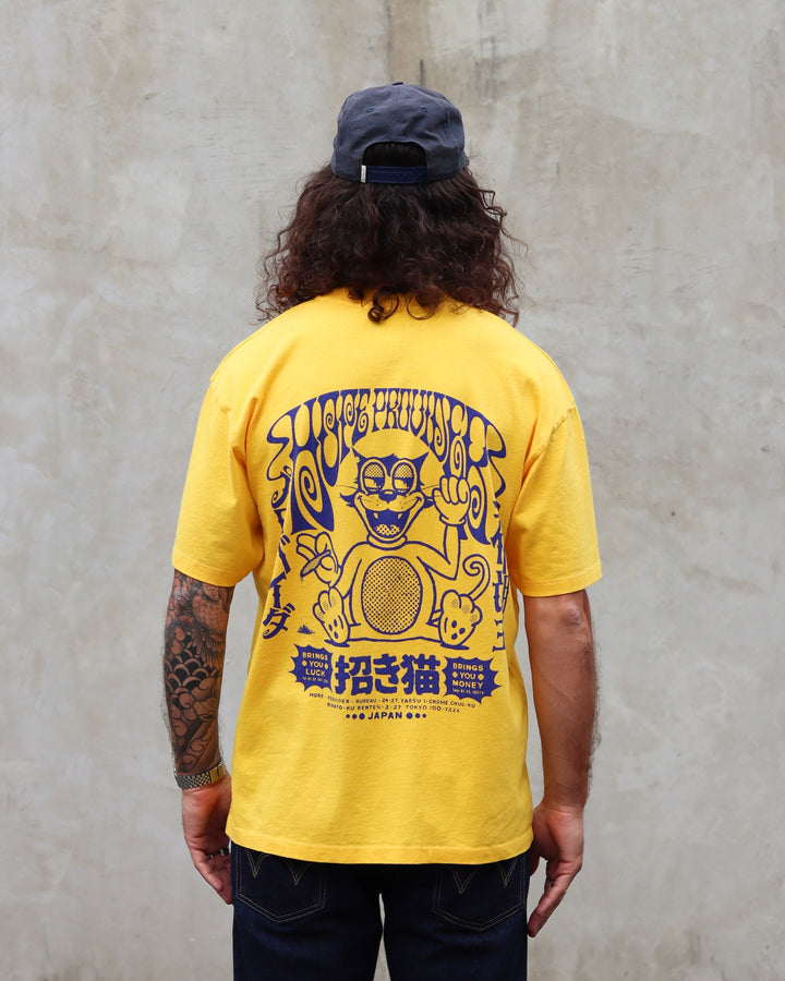 T-shirt Hope Provider Lemon Chrome Garment Washed