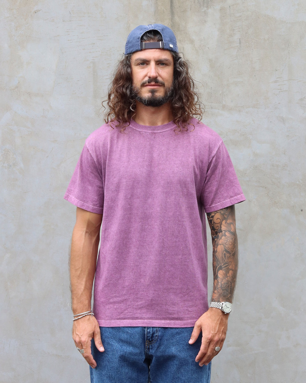 Short Sleeve Crew T-shirt P-Azuki