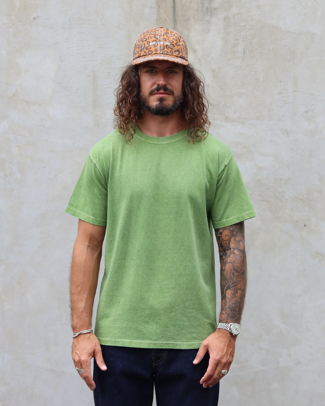 Short Sleeve Crew T-shirt P-Matcha